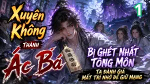 Xuyên Không Thành Ác Bá Bị Ghét Nhất Tông Môn, Ta Đành Giả Mất Trí Nhớ Để Giữ Mạng cover