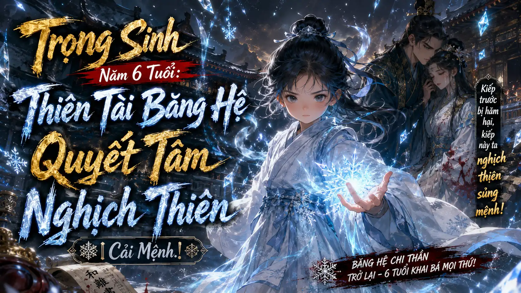 Trọng Sinh Năm 6 Tuổi: Thiên Tài Băng Hệ Quyết Tâm Nghịch Thiên Cải Mệnh thumbnail