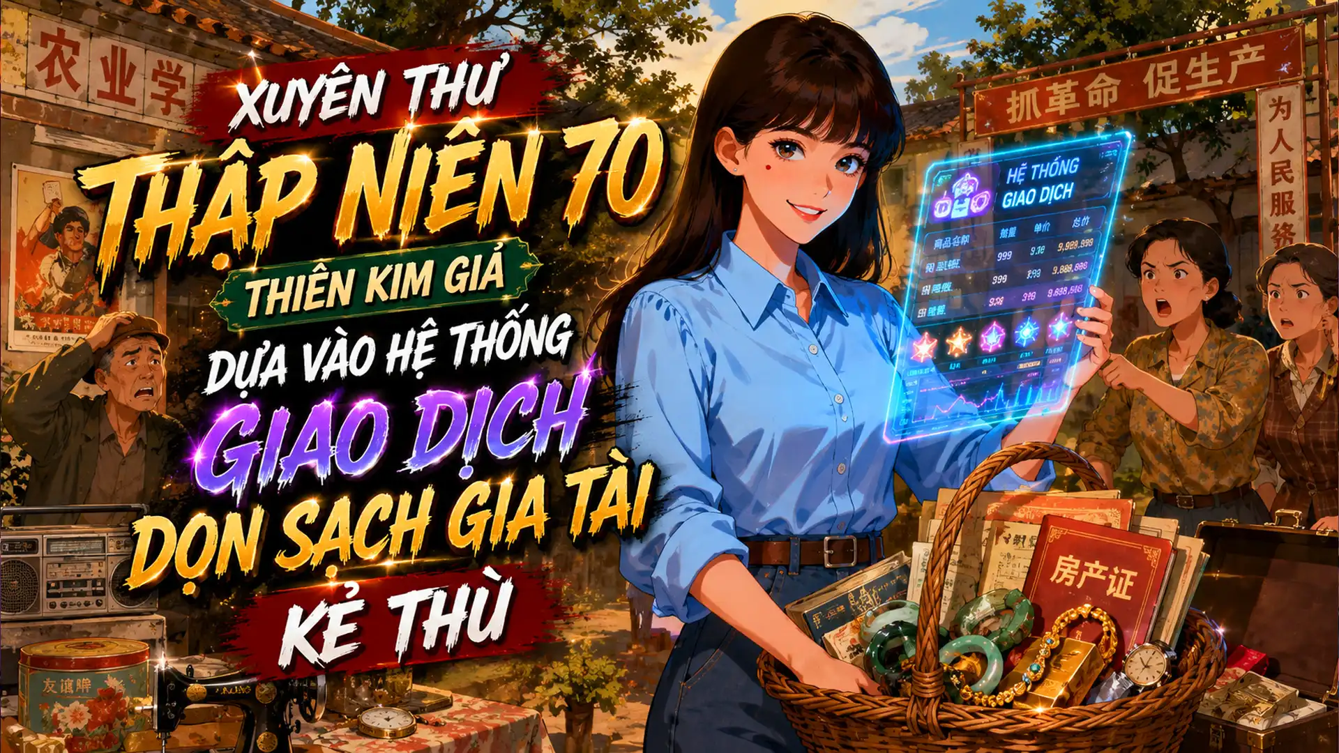 Xuyên Thư Thập Niên 70 Thiên Kim Giả Dựa Vào Hệ Thống Giao Dịch Dọn Sạch Gia Tài Kẻ Thù thumbnail