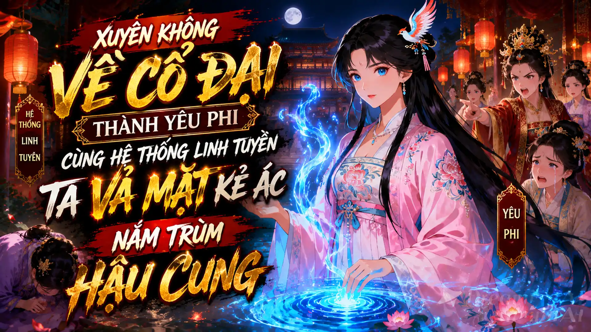 XUYÊN KHÔNG VỀ CỔ ĐẠI THÀNH YÊU PHI CÙNG HỆ THỐNG LINH TUYỀN TA VẢ MẶT KẺ ÁC NẮM TRÙM HẬU CUNG thumbnail