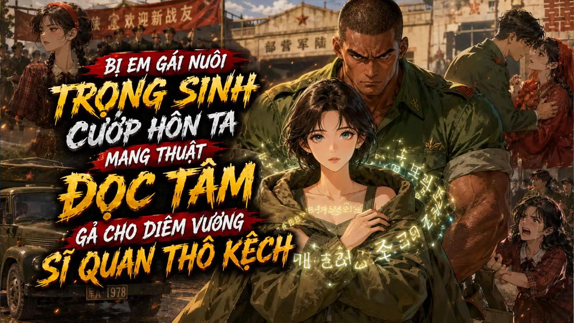 Bị Em Gái Nuôi Trọng Sinh Cướp Hôn Ta Mang Thuật Đọc Tâm Gả Cho Diêm Vương Sĩ Quan Thô Kệch thumbnail