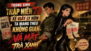 Trọng Sinh Thập Niên 70 Xé Giấy Ly Hôn Ta Mang Theo Không Gian Vả Mặt Trà Xanh cover