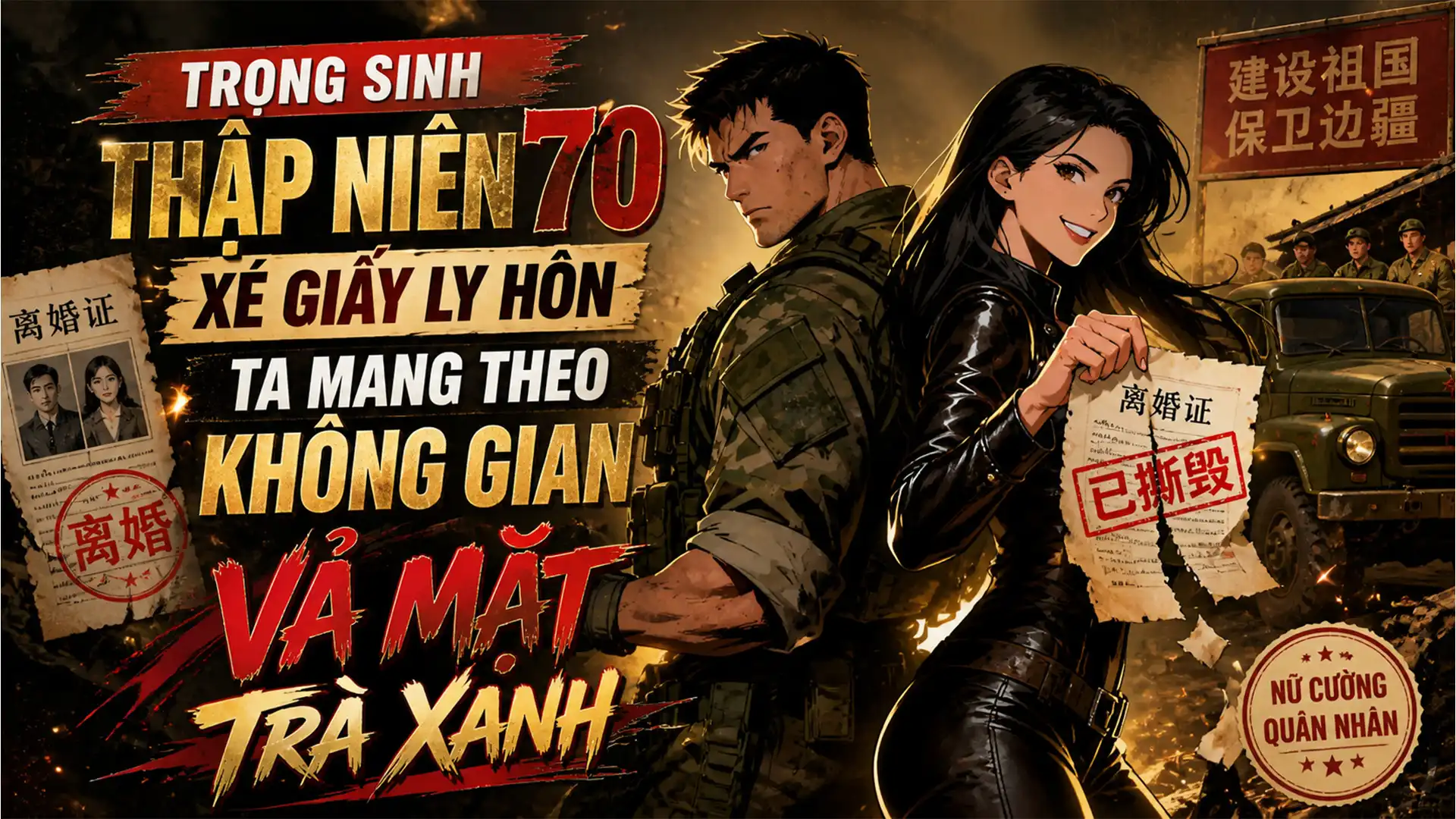 Trọng Sinh Thập Niên 70 Xé Giấy Ly Hôn Ta Mang Theo Không Gian Vả Mặt Trà Xanh thumbnail