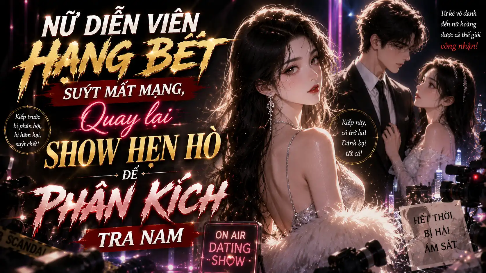 NỮ DIỄN VIÊN HẠNG BÉT SUÝT MẤT MẠNG, QUAY LẠI SHOW HẸN HÒ ĐỂ PHẢN KÍCH TRA NAM thumbnail