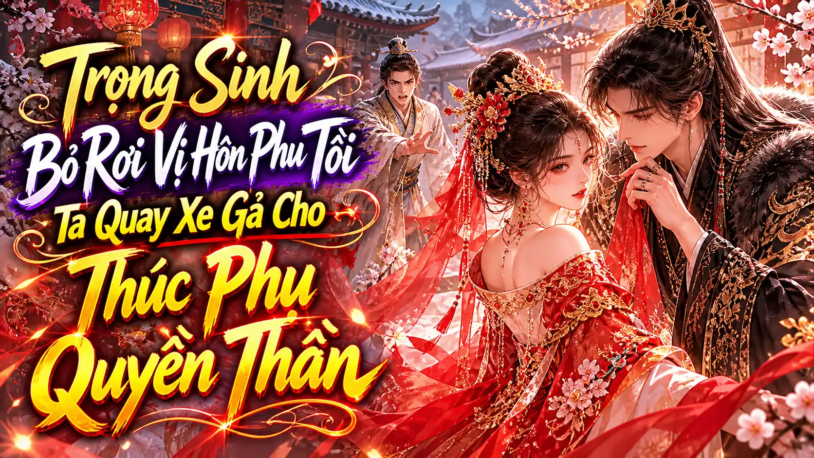 TRỌNG SINH BỎ VỊ HÔN PHU TỆ BẠC TÔI QUAY XE GẢ CHO THÚC PHỤ QUYỀN THẦN thumbnail