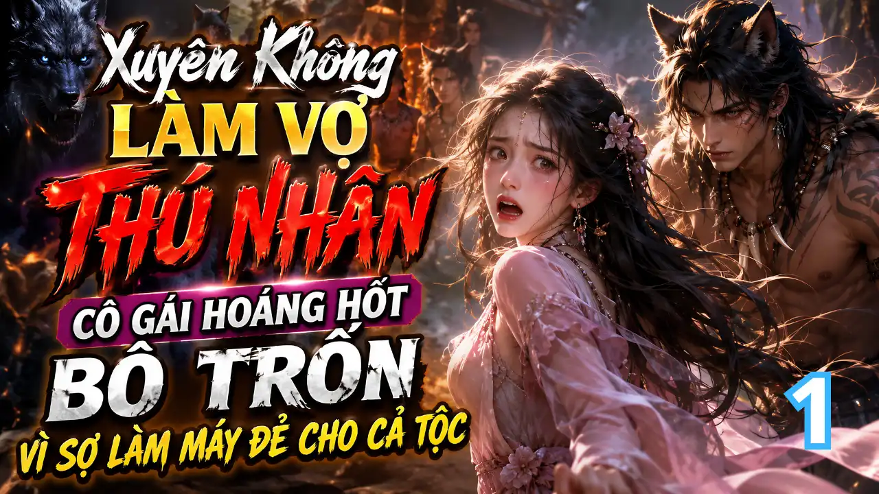 Xuyên Không Làm Vợ Thú Nhân, Cô Gái Hoảng Hốt Bỏ Trốn Vì Sợ Làm Máy Đẻ Cho Cả Tộc thumbnail