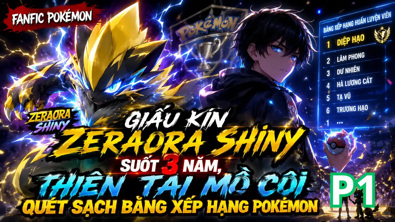 Giấu Kín Zeraora Shiny Suốt 3 Năm, Thiên Tài Mồ Côi Quét Sạch Bảng Xếp Hạng Pokémon thumbnail