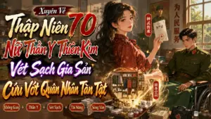 Xuyên Về Thập Niên 70 Nữ Thần Y Thiên Kim Vét Sạch Gia Sản Cứu Vớt Quân Nhân Tàn Tật cover