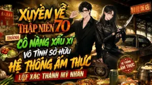 Xuyên Về Thập Niên 70 Thành Cô Nàng Xấu Xí Vô Tình Sở Hữu Hệ Thống Ấm Thực Lột Xác Thành Mỹ Nhân cover