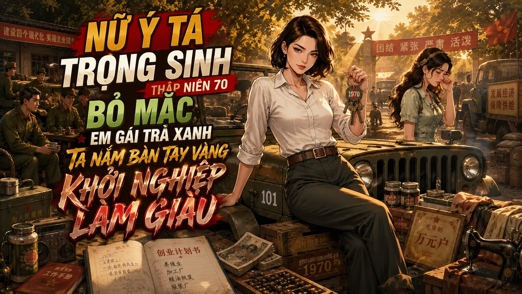 Nữ Y Tá Trọng Sinh Thập Niên 70 Bỏ Mặc Em Gái Trà Xanh Ta Nắm Bàn Tay Vàng Khởi Nghiệp Làm Giàu thumbnail