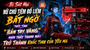 Bị Sát Hại Nữ Chủ Tiệm Đồ Niệm Thức Tỉnh Bàn Tay Vàng Nhìn thấy Thanh MÁu Khắc Tinh Của Yêu Ma thumbnail