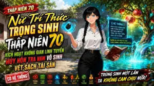 Nữ Tri Thức Trọng Sinh Năm 70 Kích Hoạt Không Gian Linh Tuyền Hủy Hôn Tra NAm Vét Sạch Tài Sản thumbnail