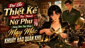 Đại Lão Thiết Kế Xuyên Thư Thành Nữ Phụ Thập Niên 70 Dùng Bàn Tay Vàng May Mặc Khuấy Đảo Quân Khu cover
