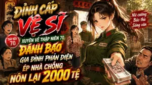 ĐỈNH CẤP VỆ SĨ XUYÊN VỀ THẬP NIÊN 70 ĐÁNH BẠI GIA ĐÌNH PHẢN DIỆN ÉP NHÀ CHỒNG NÔN LẠI 2000 TỆ cover