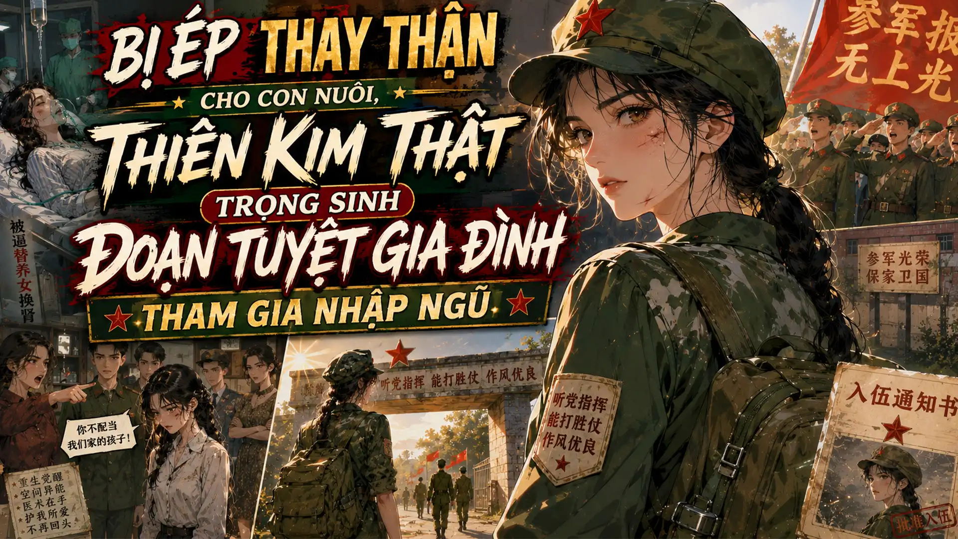 BỊ ÉP THAY THẬN CHO CON NUÔI THIÊN KIM THẬT TRỌNG SINH ĐOẠN TUYỆT GIA ĐÌNH THAM GIA NHẬP NGŨ thumbnail