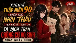 XUYÊN VỀ THẬP NIÊN 90 CÓ KHẢ NĂNG NHÌN THẤU QUÁ KHỨ VÀ TƯƠNG LAI TA VẠCH TRẦN CHỒNG CŨ VÔ SINH cover