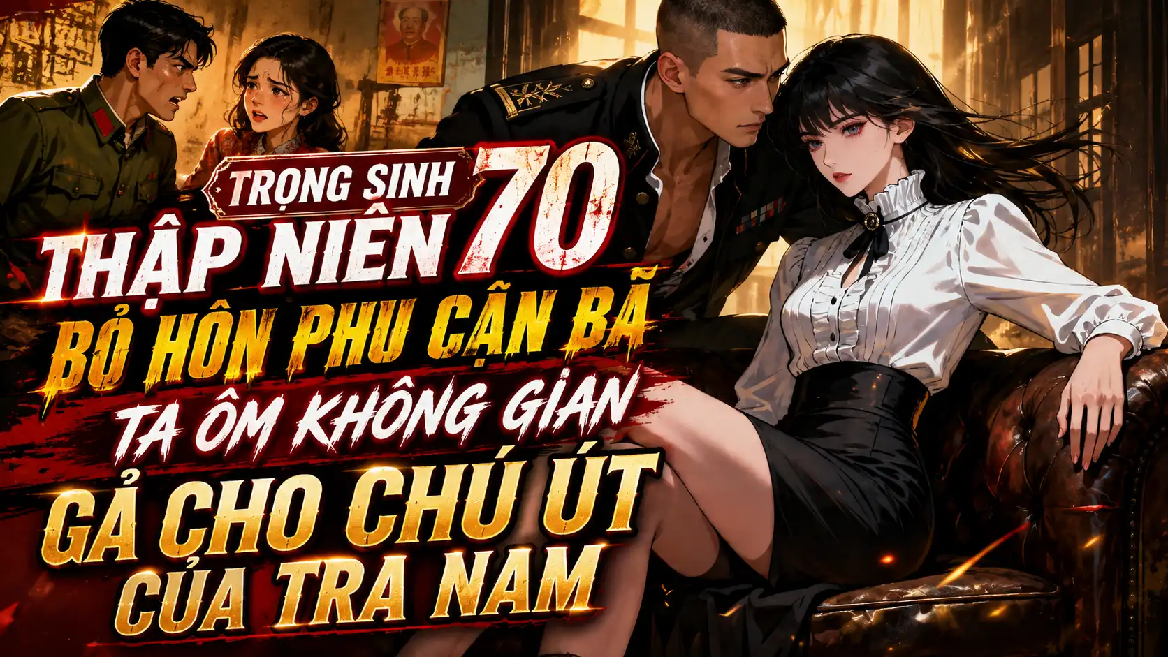 TRỌNG SINH THẬP NIÊN 70 BỎ HÔN PHU CẶN BÃ TA ÔM KHÔNG GIAN GẢ CHO CHÚ ÚT TRA NAM thumbnail