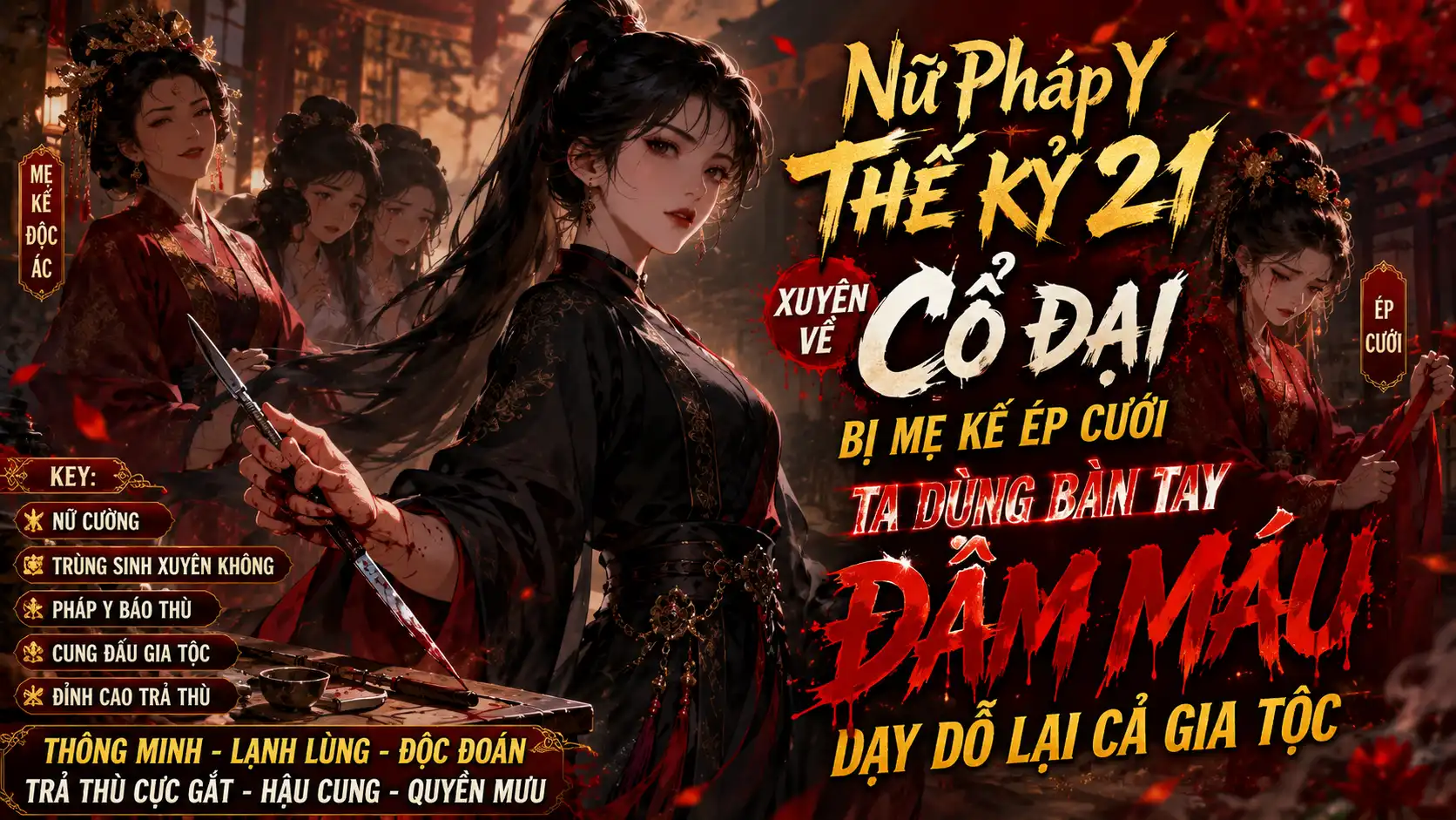NỮ PHÁP Y THẾ KỶ 21 XUYÊN VỀ CỔ ĐẠI BỊ MẸ KẾ ÉP CƯỚI TA DÙNG BÀN TAY ĐẪM MÁU DẠY DỖ LẠI GIA TỘC thumbnail