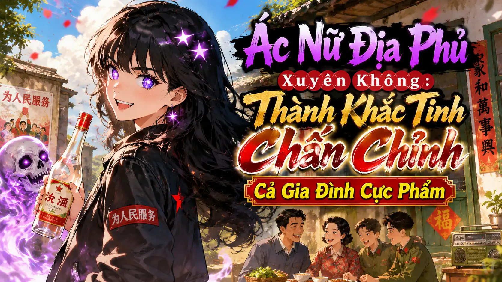 Ác Nữ Địa Phủ Xuyên Không: Trở Thành Khắc Tinh Chấn Chỉnh Cả Gia Đình Cực Phẩm thumbnail