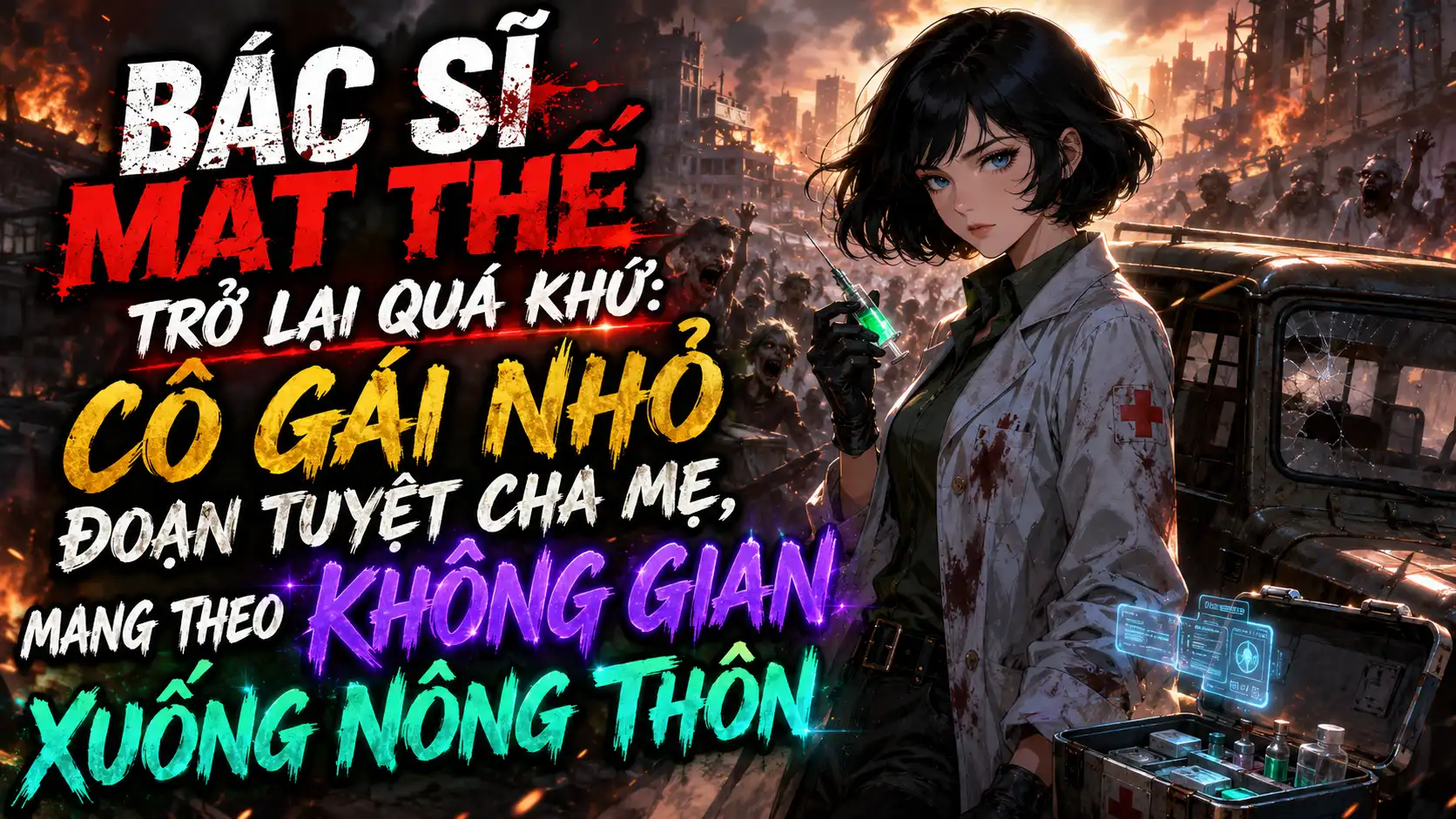 Bác Sĩ Mạt Thế Trở Lại Quá Khứ: Cô Đoạn Tuyệt Cha Mẹ, Mang Theo Không Gian Xuống Nông Thôn thumbnail