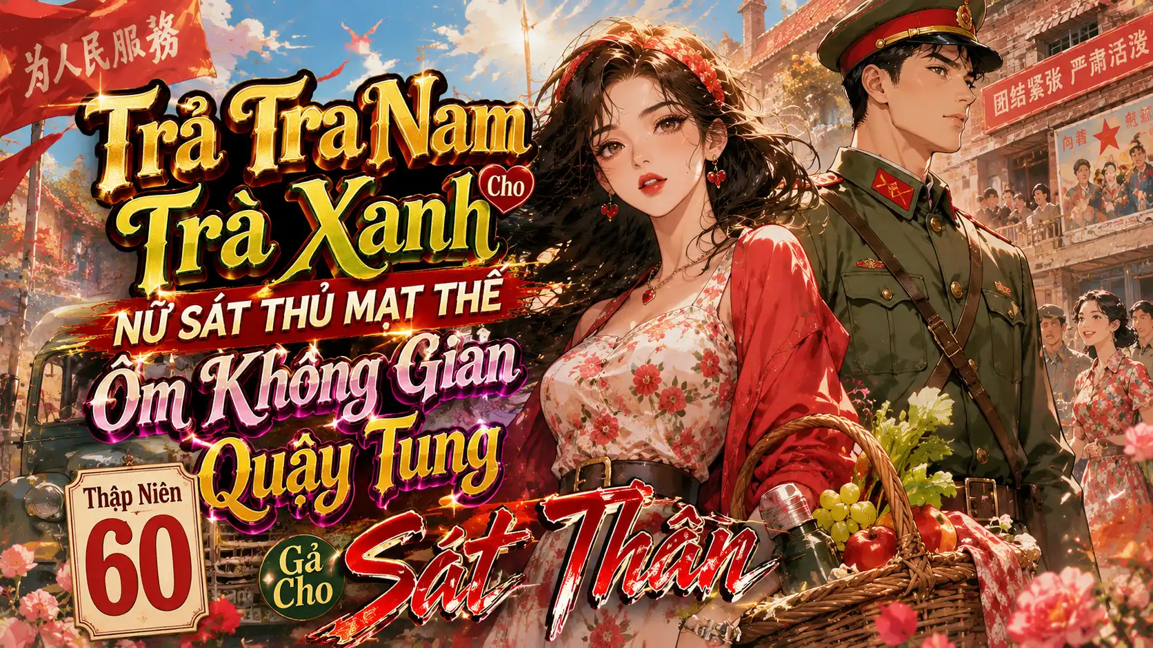Trả Tra Nam Cho Trà Xanh Nữ Sát Thủ Mạt Thế Ôm Không Gian Quậy Tung Thập Niên 60 Gả Cho Sát Thần thumbnail