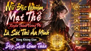 Nữ Đặc Nhiệm Mạt Thế Xuyên Thành Vương Phi Là Sát Thủ Ẩn Mình, Dùng Không Gian Dẹp Sạch Gian Thần cover
