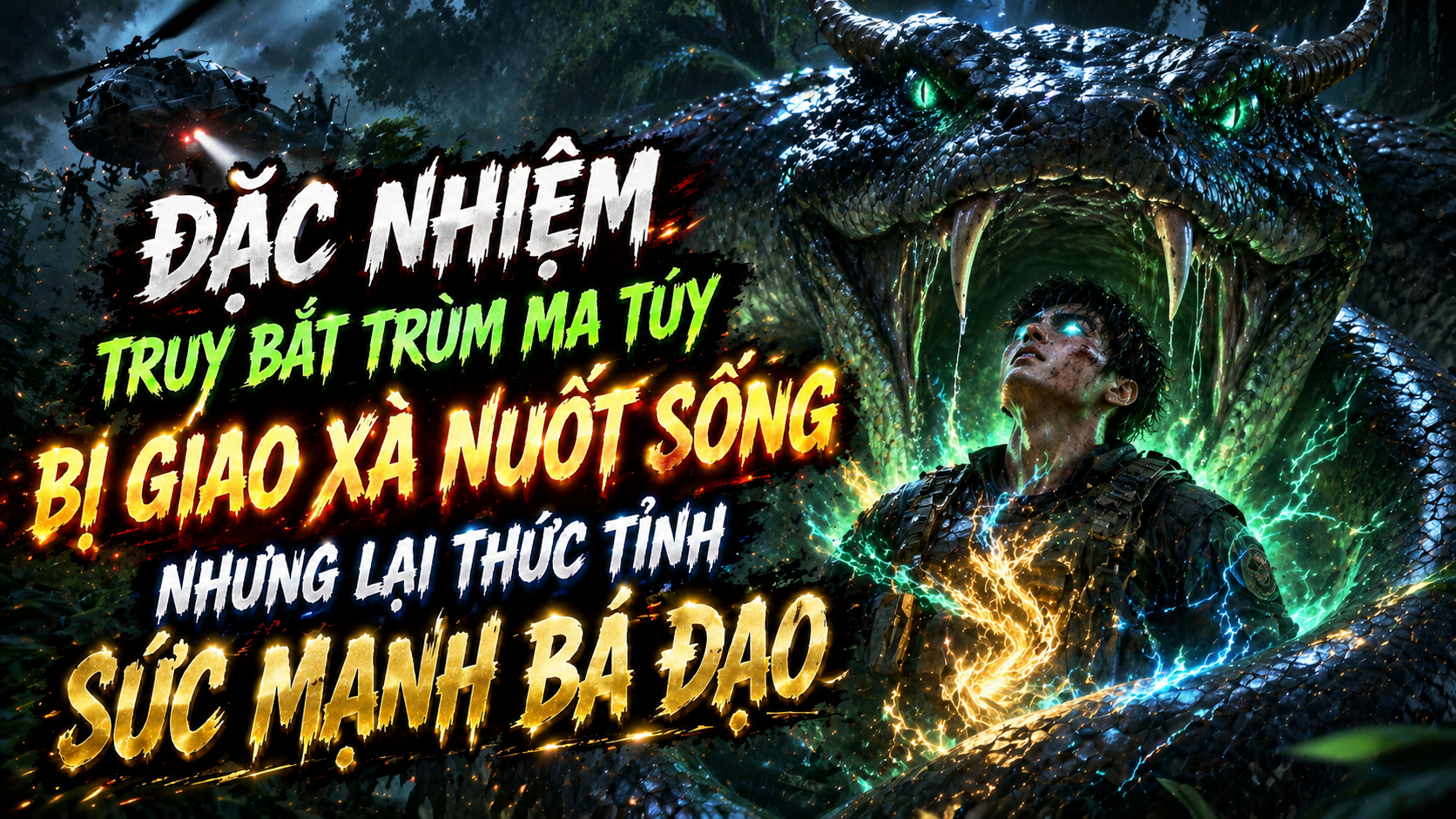 Đặc Nhiệm Truy Bắt Trùm Ma Túy, Bị Giao Xà Nuốt Sống Nhưng Lại Thức Tỉnh Sức Mạnh Bá Đạo thumbnail