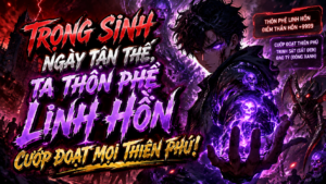 TRỌNG SINH NGÀY TẬN THẾ, TA THÔN PHỆ LINH HỒN CƯỚP ĐOẠT MỌI THIÊN PHÚ cover