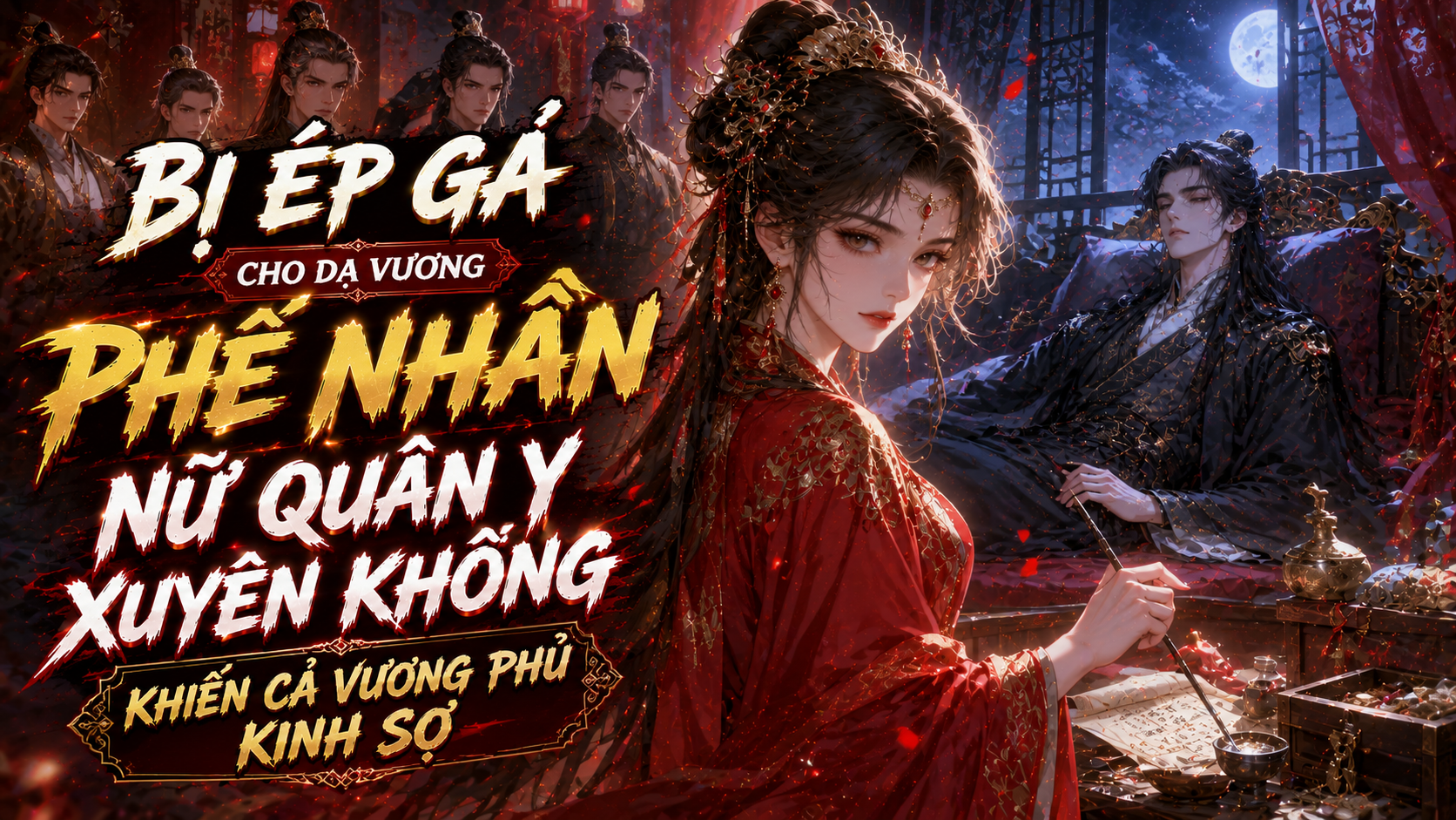 BỊ ÉP GẢ CHO DẠ VƯƠNG PHẾ NHÂN, NỮ QUÂN Y XUYÊN KHÔNG KHIẾN CẢ VƯƠNG PHỦ KINH SỢ thumbnail