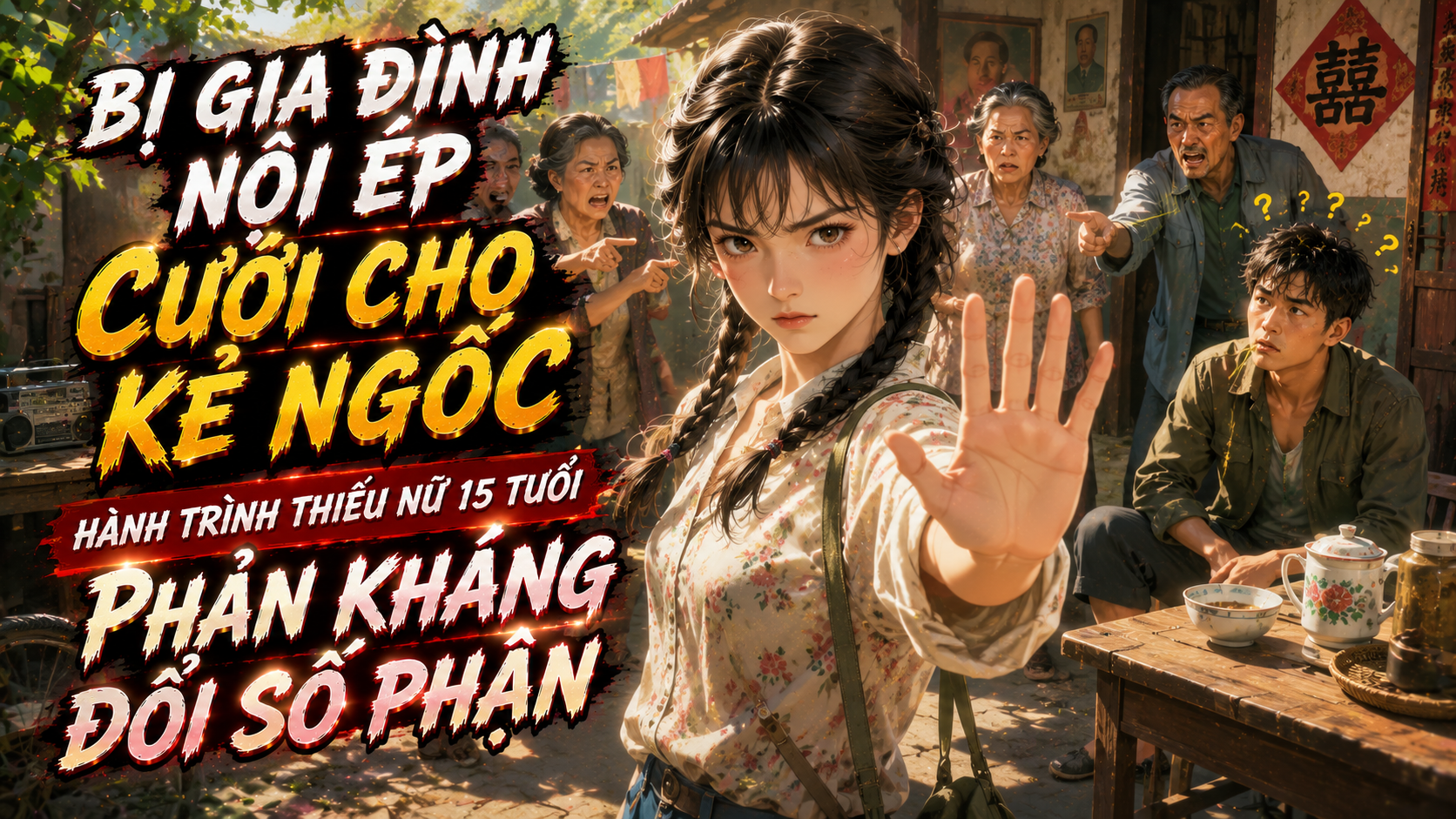 BỊ GIA ĐÌNH NỘI ÉP CƯỚI CHO KẺ NGỐC, HÀNH TRÌNH THIẾU NỮ 15 TUỔI PHẢN KHÁNG ĐỔI SỐ PHẬN thumbnail