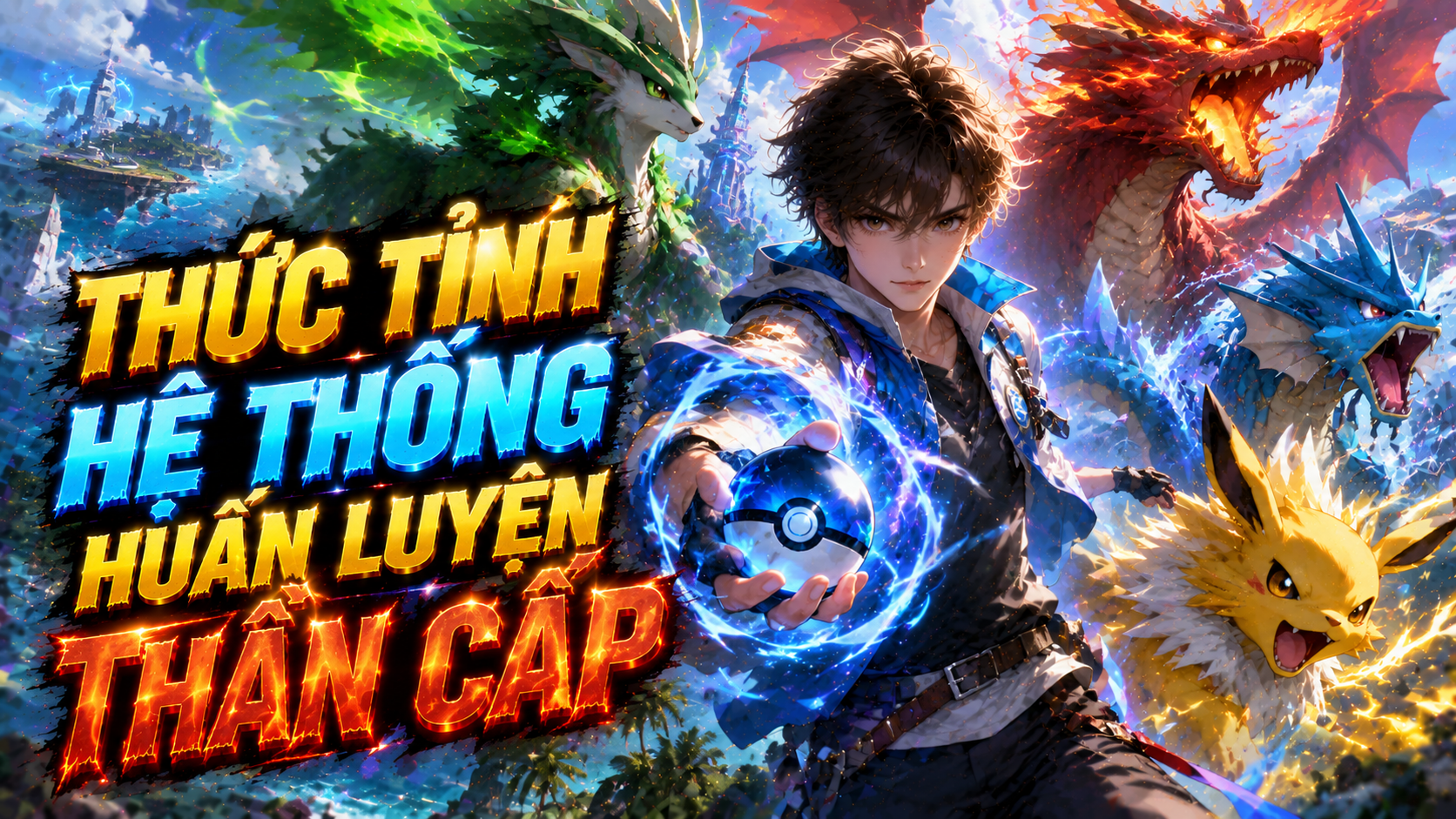 SATOSHI XUYÊN KHÔNG NHẬN HỆ THỐNG POKÉMON, TÁI XUẤT HOENN HÀNH TRÌNH TRỞ THÀNH NHÀ VÔ ĐỊCH thumbnail