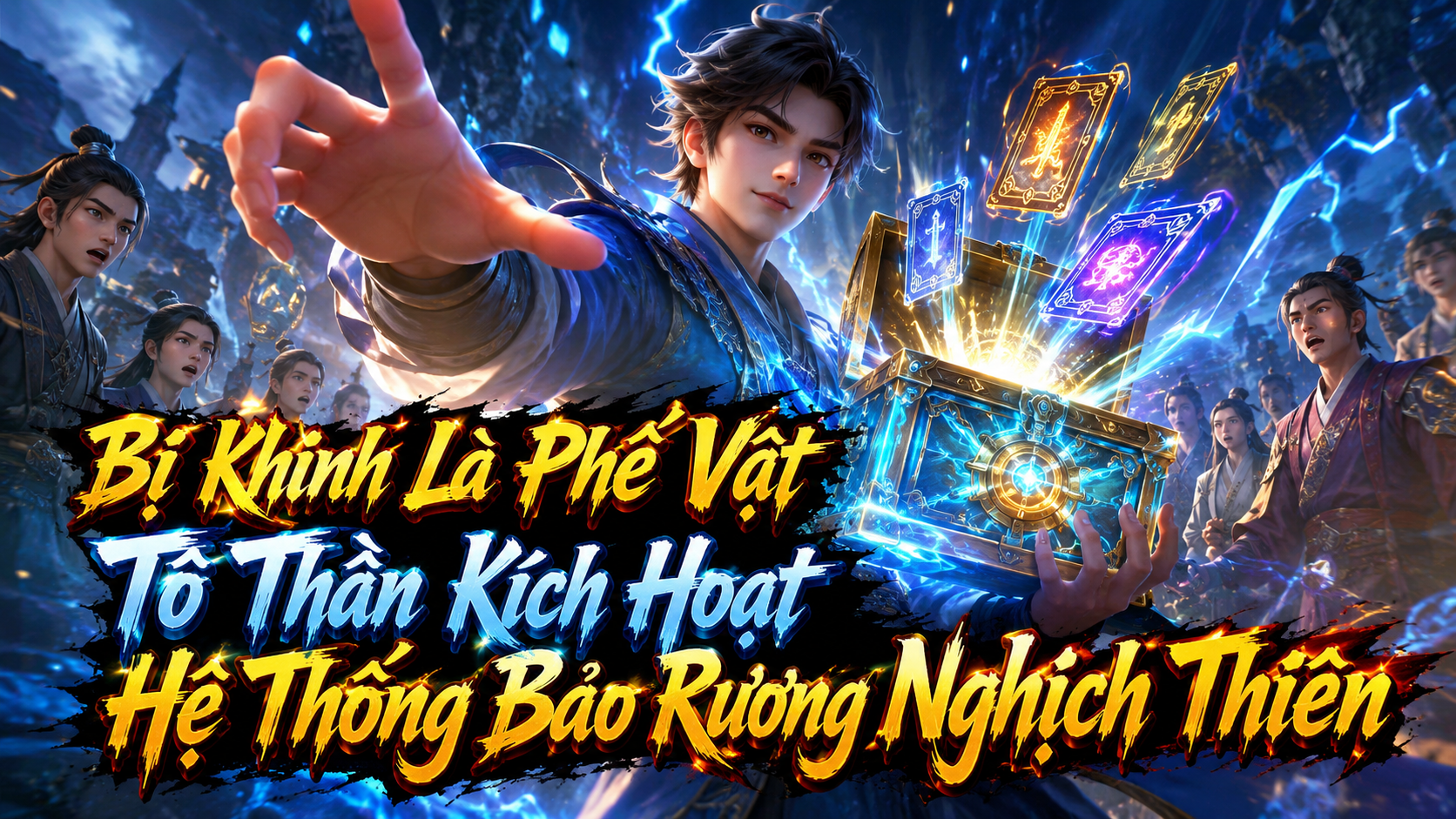 Bị Khinh Là Phế Vật,Tô Thần Kích Hoạt Hệ Thống Bảo Rương Nghịch Thiên thumbnail