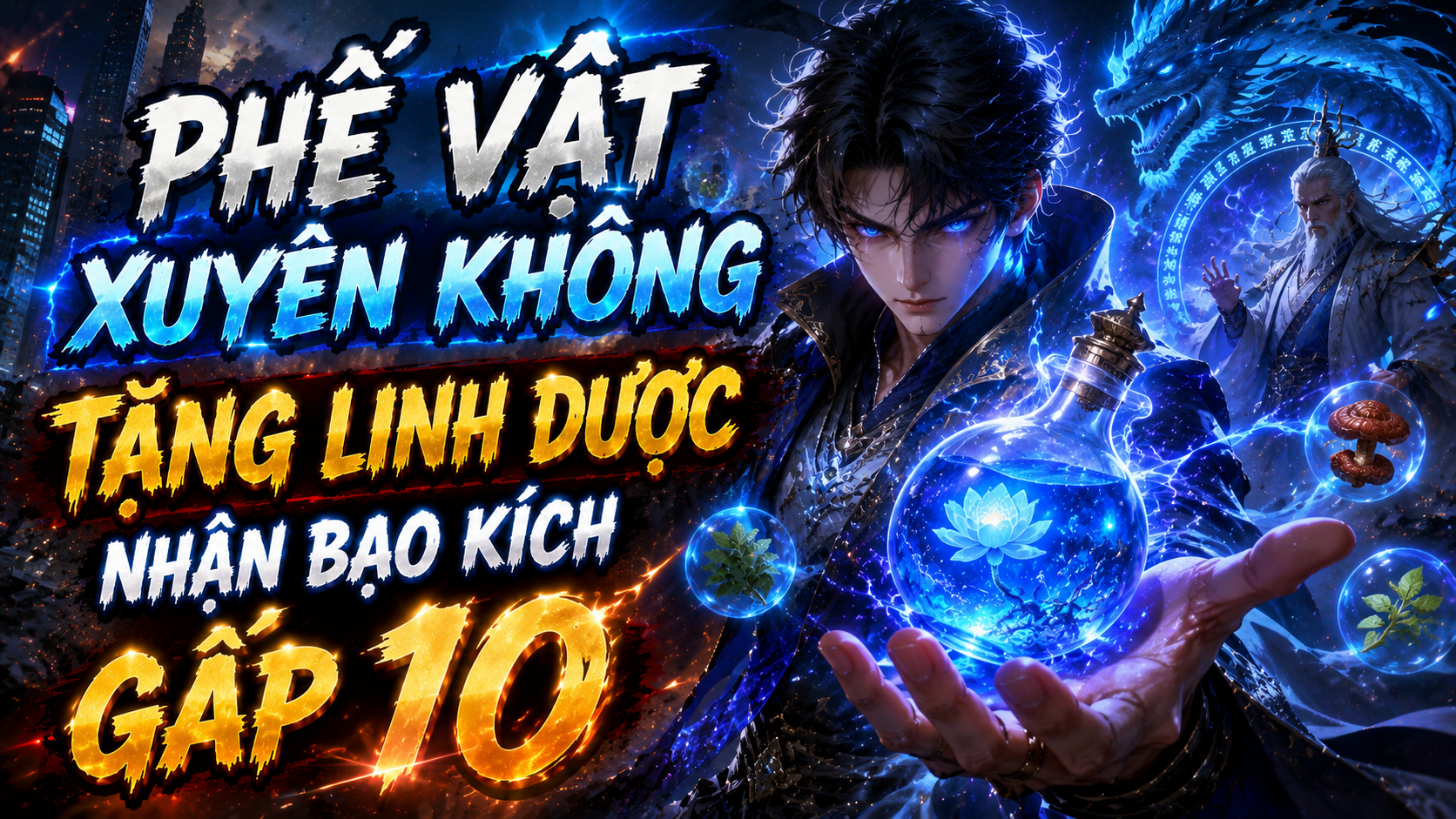 Phế Vật Xuyên Không Thức Tỉnh Hệ Thống Bạo Kích, Một Bước Nghịch Thiên Chấn Động Cả Gia Tộc thumbnail