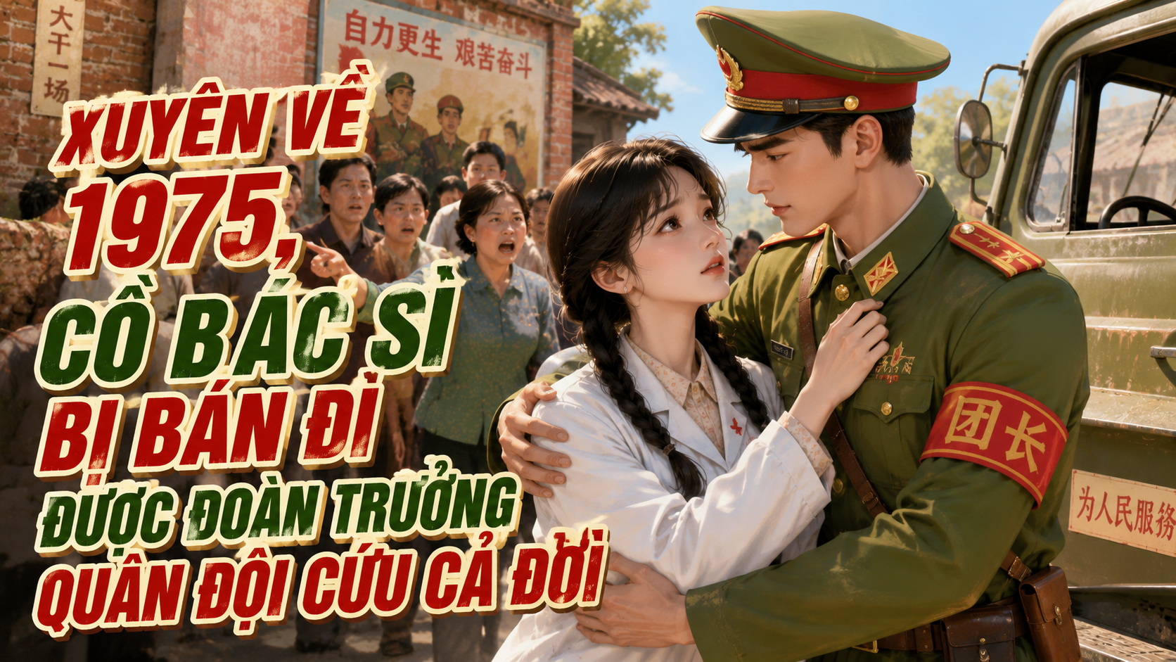 XUYÊN VỀ 1975, CÔ BÁC SĨ BỊ BÁN ĐI ĐƯỢC ĐOÀN TRƯỞNG QUÂN ĐỘI CỨU CẢ ĐỜI thumbnail