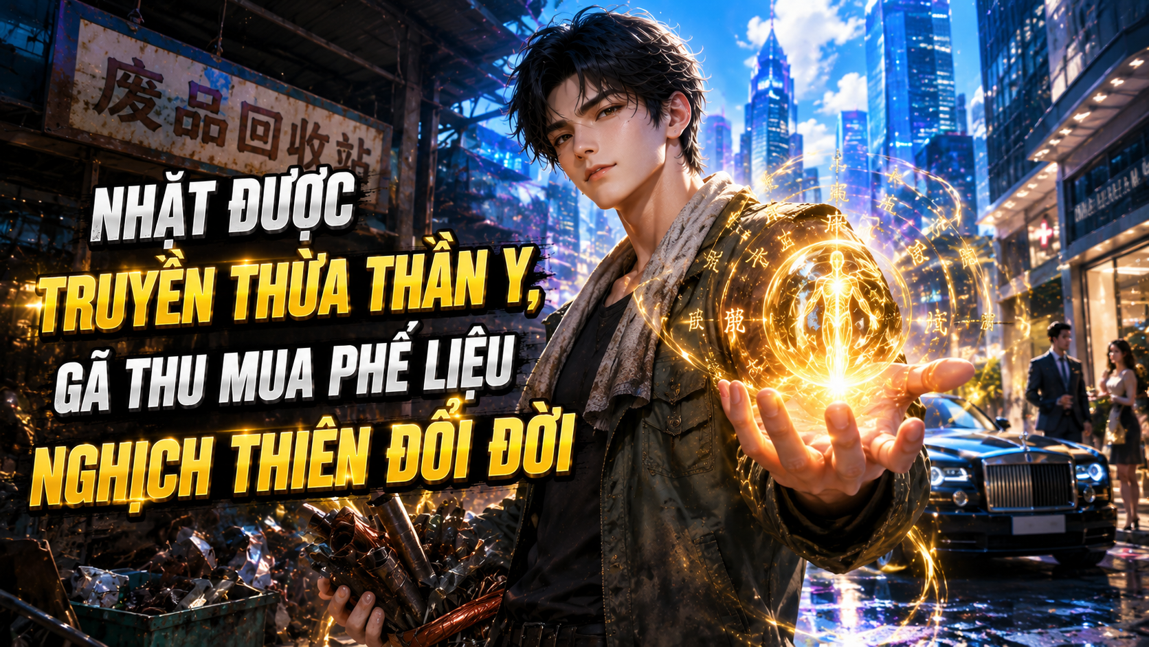 NHẶT ĐƯỢC TRUYỀN THỪA THẦN Y, GÃ THU MUA PHẾ LIỆU NGHỊCH THIÊN ĐỔI ĐỜI thumbnail