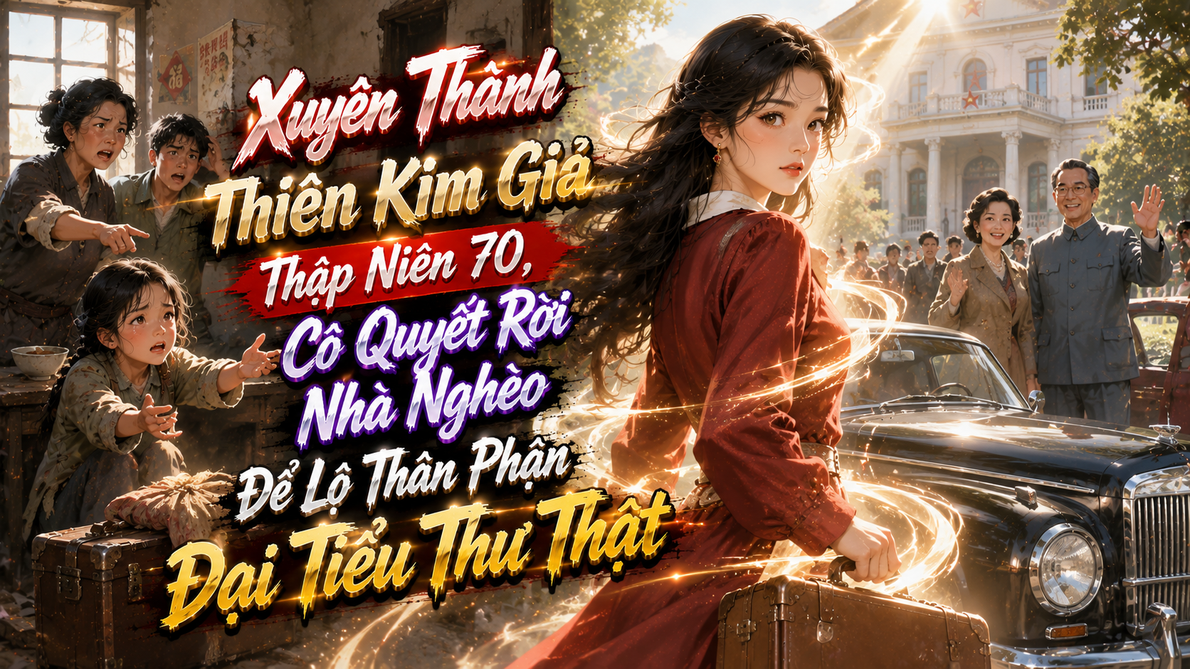 Xuyên Thành Thiên Kim Giả Thập Niên 70, Cô Quyết Rời Nhà Nghèo Để Lộ Thân Phận Đại Tiểu Thư Thật thumbnail