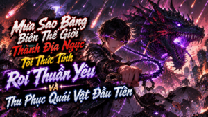 Mưa Sao Băng Biến Thế Giới Thành Địa Ngục, Tôi Thức Tỉnh Roi Thuần Yêu Và Thu Phục Quái Vật Đầu Tiên thumbnail