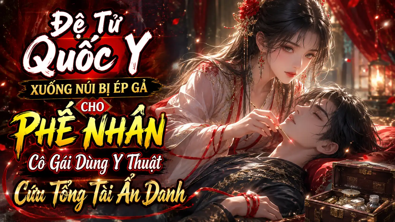 Đệ Tử Quốc Y Xuống Núi Bị Ép Gả Cho Phế Nhân Cô Gái Dùng Y Thuật Cứu Tổng Tài Ẩn Danh thumbnail