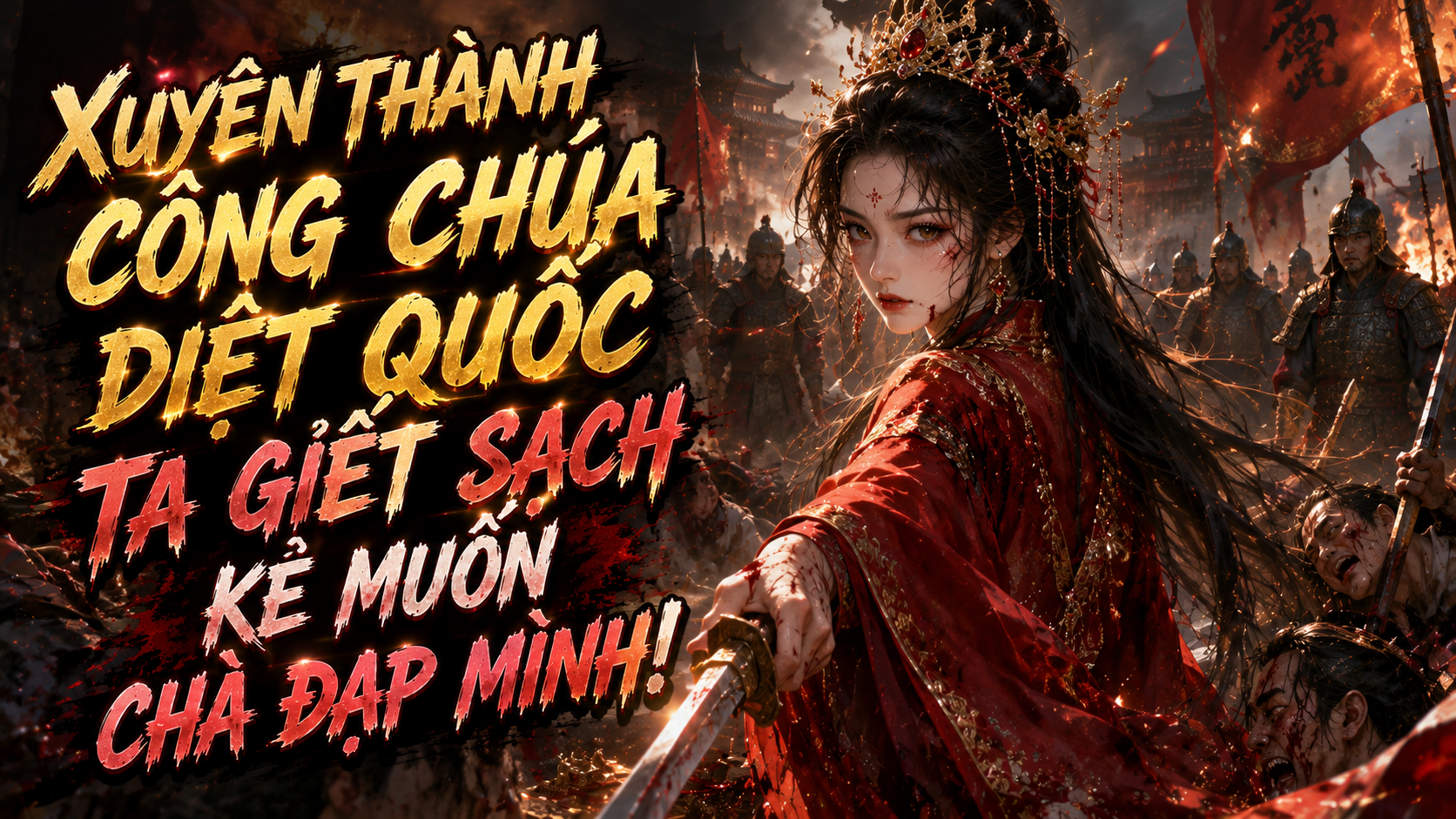 XUYÊN THÀNH CÔNG CHÚA DIỆT QUỐC TA GIẾT SẠCH KẺ MUỐN CHÀ ĐẠP MÌNH thumbnail