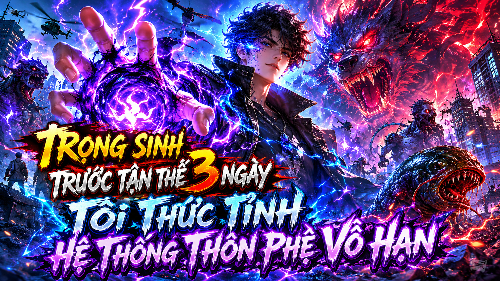Trọng Sinh Trước Tận Thế 3 Ngày, Tôi Thức Tỉnh Hệ Thống Thôn Phệ Vô Hạn thumbnail