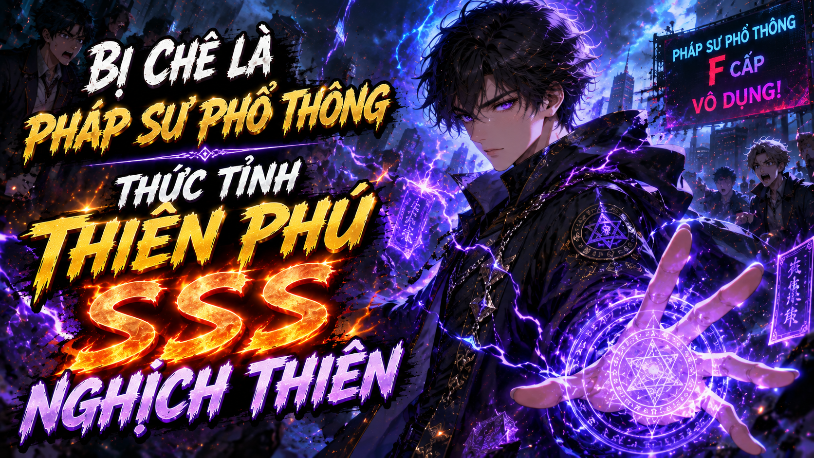 BỊ CHÊ LÀ PHÁP SƯ PHỔ THÔNG THỨC TỈNH THIÊN PHÚ SSS NGHỊCH THIÊN thumbnail