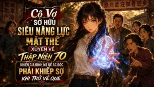 Cô Vợ Sở Hữu Năng Lực Mạt Thế Xuyên về Thập Niên 70: Khiến Gia ĐÌnh Mẹ Kế Ác Độc Phải Khiếp Sợ Trở Về Quê thumbnail