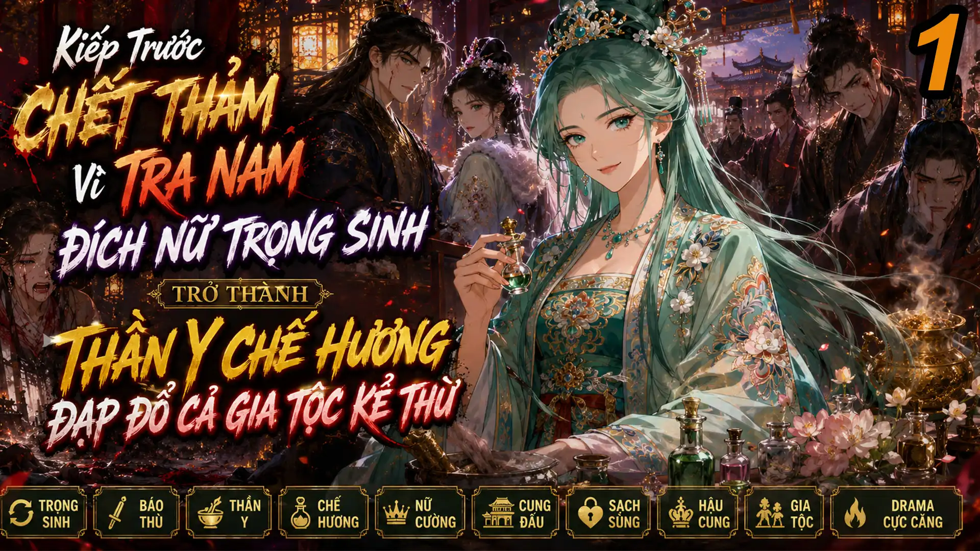 KIẾP TRƯỚC CHẾT THẢM ĐÍCH NỮ TRỌNG SINH TRỞ THÀNH THẦN Y CHẾ HƯƠNG ĐẠP ĐỔ CẢ GIA TỘC KẺ THÙ thumbnail