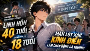 Linh Hồn 40 Tuổi Trong Thân Xác 18: Màn Lột Xác Kinh Điển Làm Chấn Động Cả Trường cover