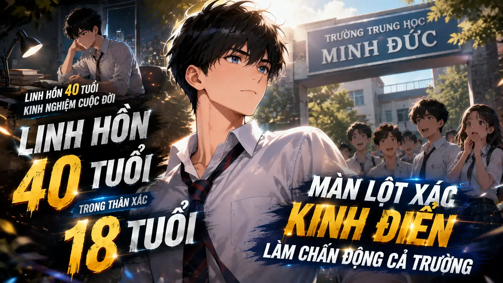 Linh Hồn 40 Tuổi Trong Thân Xác 18: Màn Lột Xác Kinh Điển Làm Chấn Động Cả Trường thumbnail