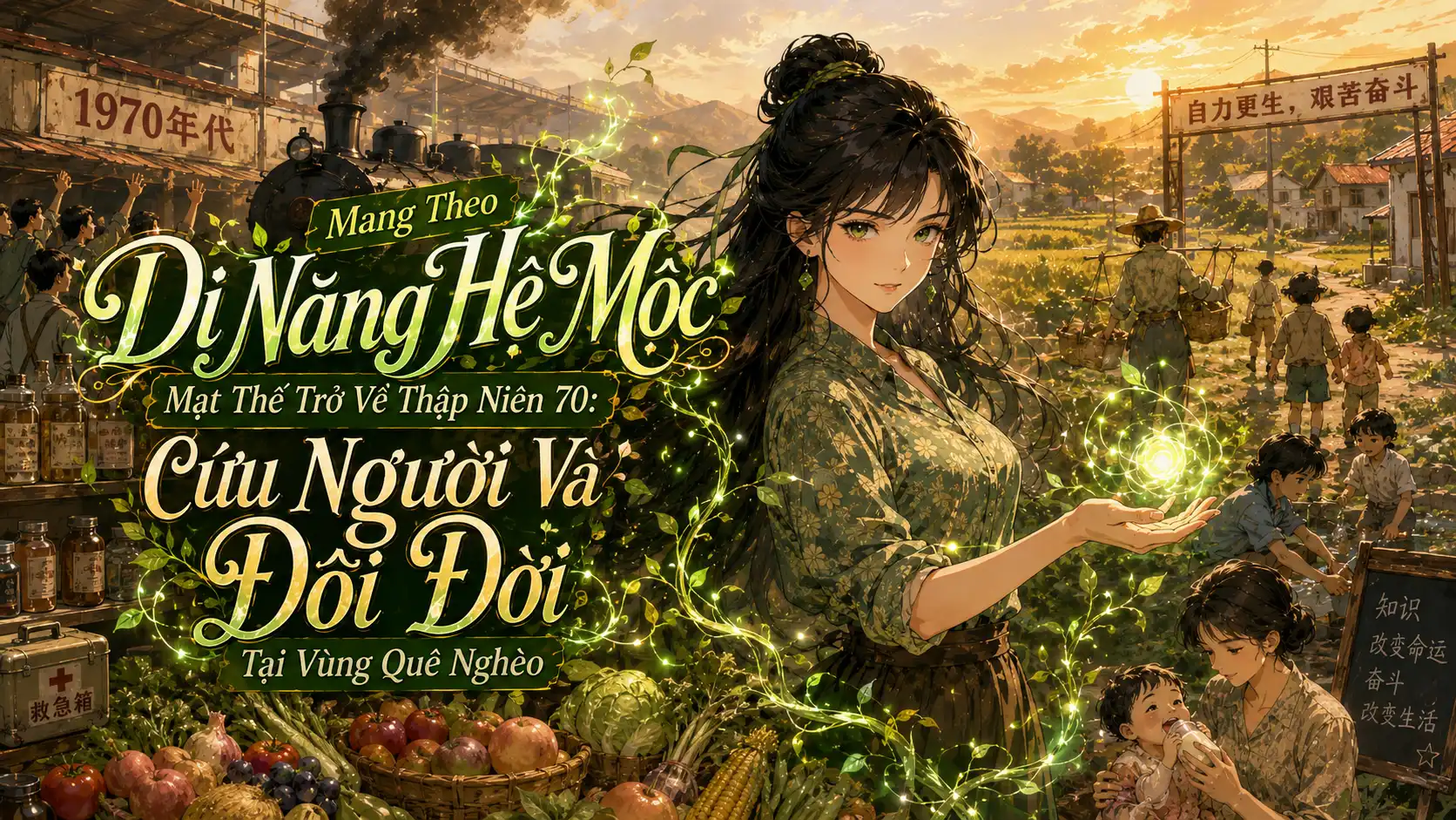 Mang Theo Dị Năng Hệ Mộc Mạt Thế Trở Về Thập Niên 70: Cứu Người Và Đổi Đời Tại Vùng Quê Nghèo thumbnail