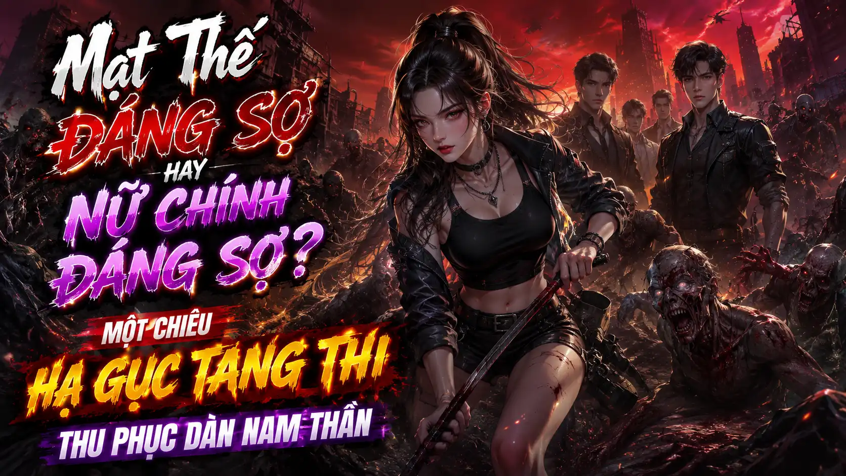 Mạt Thế Đáng Sợ Hay Nữ Chính Đáng Sợ? Một Chiêu Hạ Gục Tang Thi, Thu Phục Dàn Nam Thần thumbnail