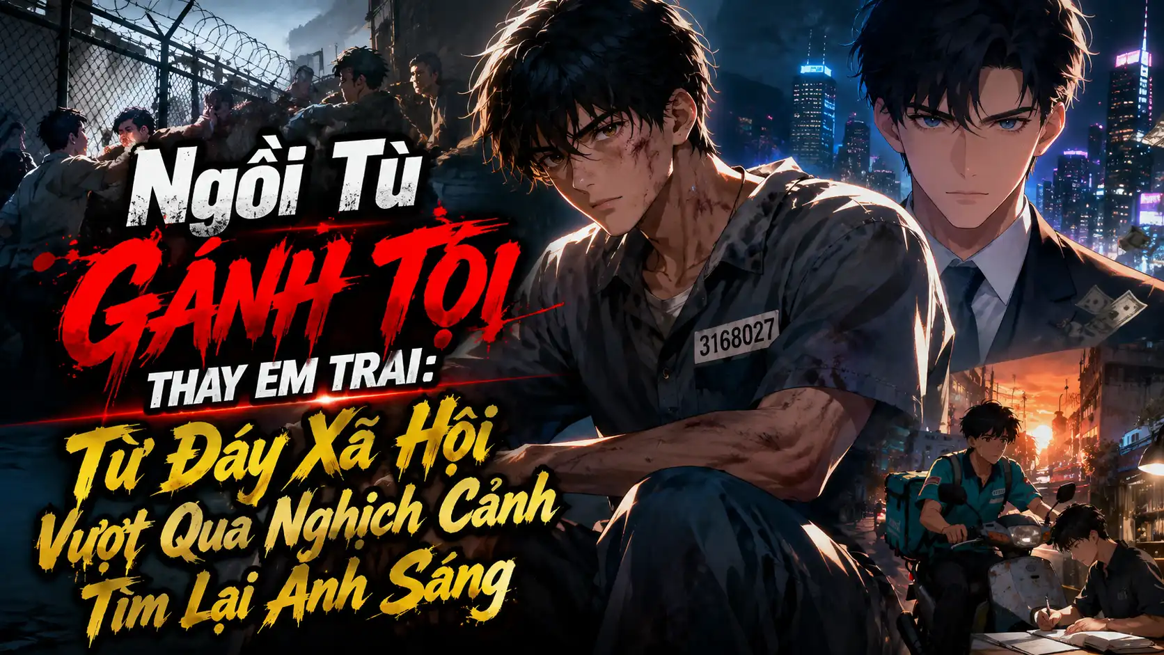 Ngồi Tù Gánh Tội Thay Em Trai: Từ Đáy Xã Hội Vượt Qua Nghịch Cảnh Tìm Lại Ánh Sáng thumbnail