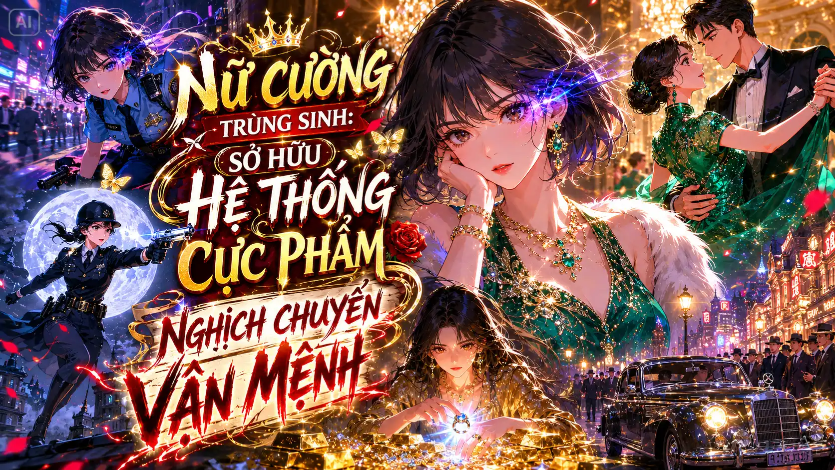 Nữ Cường Trùng Sinh: Sở Hữu Hệ Thống Cực Phẩm Nghịch Chuyển Vận Mệnh thumbnail