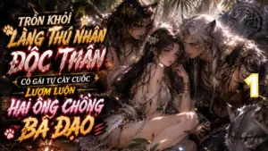 Trốn Khỏi Làng Thú Nhân Độc Thân, Cô Gái Tự Cày Cuốc Lượm Luôn Hai Ông Chồng Bá Đạo cover